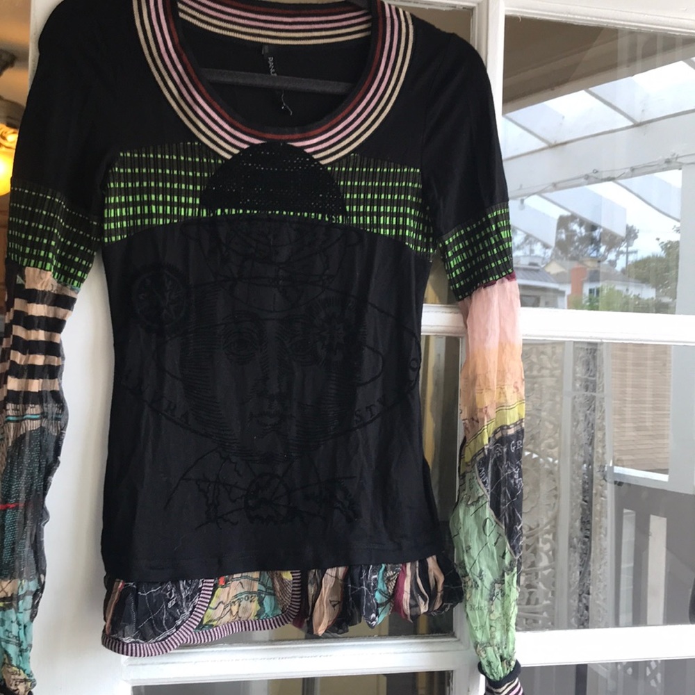 Galileo Long Sleeve Vintage Top